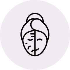 Egaliseert de teint